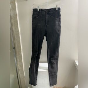 Madewell Black Skinny Jeans